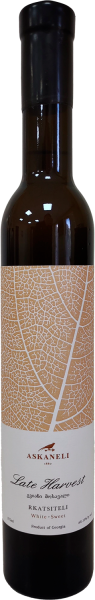 Вино Асканели Ркацители Поздний Сбор белое сладкое 15% 0,375 л фото