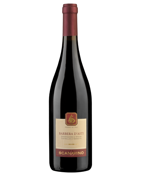 Вино Сканавино Барбера д'Асти 2023 красное сухое 13,5% 0,75 л фото