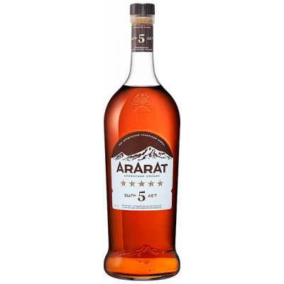 Коньяк Арарат 5 лет 40% 1 л фото