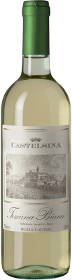 Вино Кастельсина Тоскана Бьянко 2021 Белое Полусухое 12% 0,75 л фото