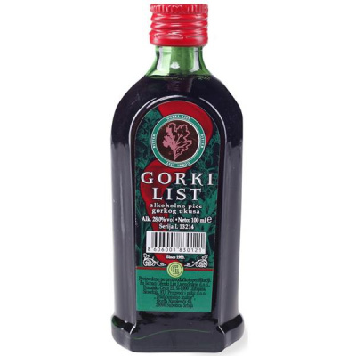 Ликер Горький Лист 28% 0,1 л фото