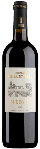 Вино Шато Тур Сан Мартан Медок 2020 красное сухое 13% 0,75 л фото