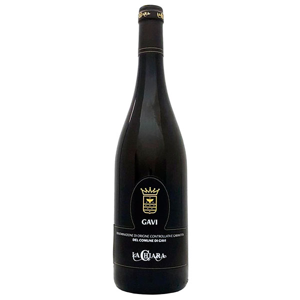 Вино Ла Кьяра Гави дель Комуне ди Гави Этикета Нера 2022 белое сухое 13,5% 0,75 л фото