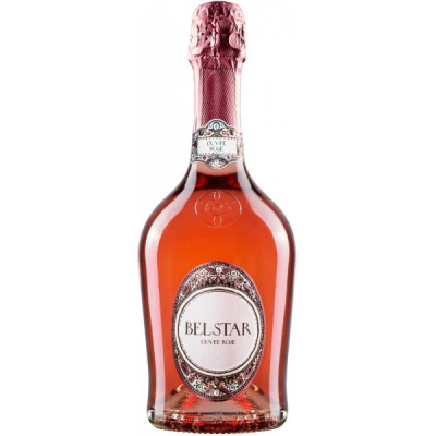 Вино игристое Бизоль Бельстар Кюве Розе Экстра Драй розовое 11,5% 0,75 л фото