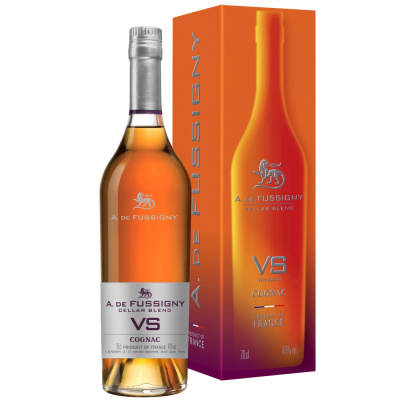 Коньяк А. де Фуссиньи ВС Селлар Бленд в п/у 40% 0,7 л фото
