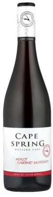 Вино Кейп Спринг Мерло-Каберне Совиньон 2022 красное сухое 14% 0,75 л фото