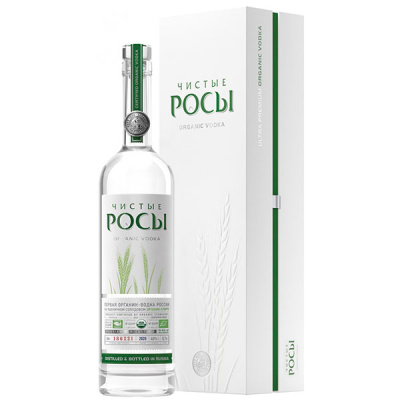 Водка Чистые Росы 40% 0,7 л в п/у фото