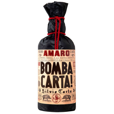 Ликер Сильвио Карта Амаро Бомба Карта 33% 0,7 л фото