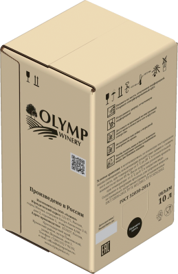 Вино Олимп Шардоне белое сухое 11% 10 л фото