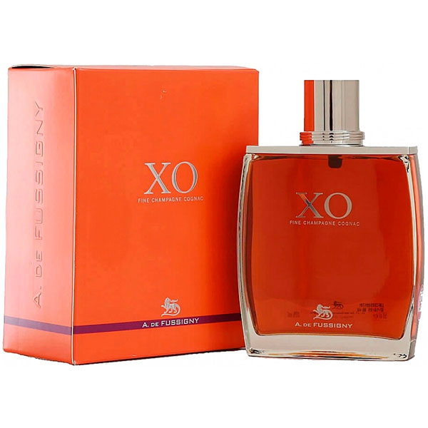 Коньяк А. де Фуссиньи ХО 25 лет Фин Шампань 40% 0,7 л в п/у фото