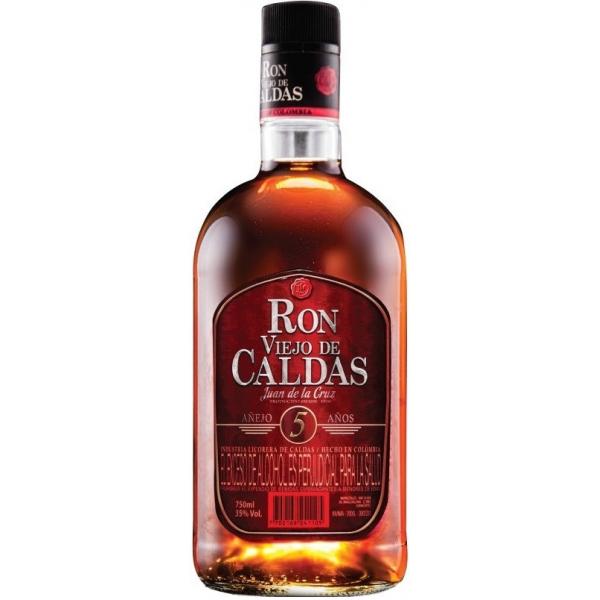 Ром Вьехо де Кальдас Хуан де ла Крус 5 лет 40% 0,7 л фото