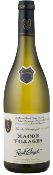 Вино Рауль Клерже Макон Вилляж 2022 белое сухое 12,5% 0,75 л фото