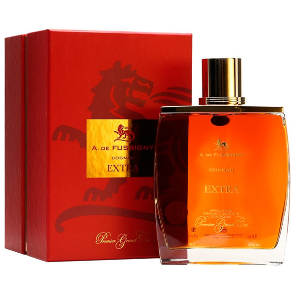 Коньяк А. де Фуссиньи Экстра Гранд Шампань 40% 0,7 л в п/у фото
