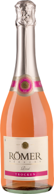 Вино игристое Рёмер Крёнунг Зект Розе Трокен розовое сухое 11% 0,75 л фото