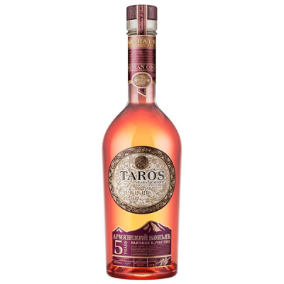 Коньяк Тарос 5 лет 40% 0,25 л фото