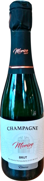 Шампанское Мориз Брют Резерв Шампань белое брют 12% 0,375 л фото