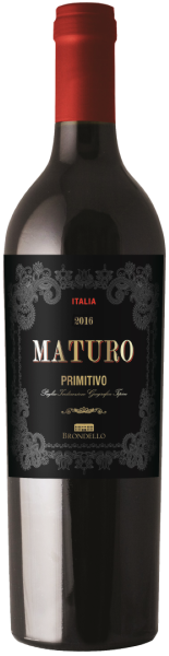 Вино Кастеллани Бронделло Матуро Примитиво 2022 Красное Полусухое 13% 0,75 л фото