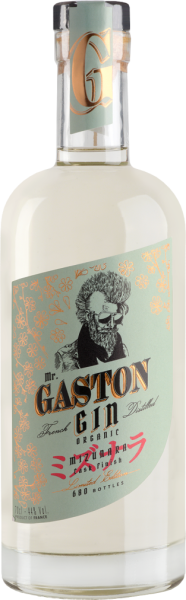 Джин Мистер Гастон Органик Мизунара Каск Финиш 44% 0,7 л фото