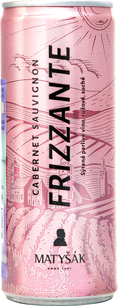 Вино игристое Матышак Каберне Совиньон Фридзанте 2023 розовое брют 12,5% 0,25 л фото