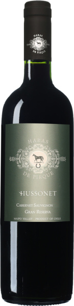 Вино Арас де Пирке Хуссонет Каберне Совиньон Гран Ресерва 2020 Красное Сухое 14% 0,75 л фото