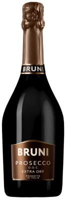 Вино игристое Бруни Просекко Экстра Драй 2024 Белое Брют 11% 0,75 л фото
