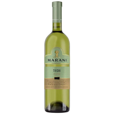 Вино Белое Полусладкое Marani Tvishi 2023 0,75 л фото