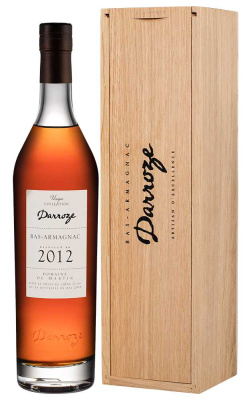 Арманьяк Дарроз Уник Коллексьон Ба-Арманьяк в дер. кор. 1999 48,5% 0,7 л фото