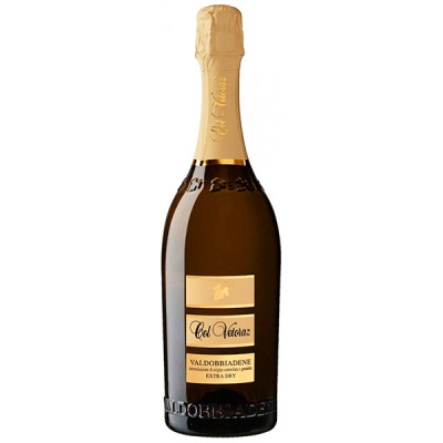 Вино игристое Кол Ветораз Вальдоббьядене Экстра Драй белое 11,5% 0,75 л фото