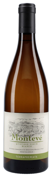 Вино Террапремиата Монтеве Бьянко Марке 2019 белое сухое 13% 0,75 л фото