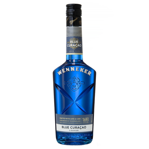Ликер Веннекер Голубой Кюрасао 24% 0,7 л фото