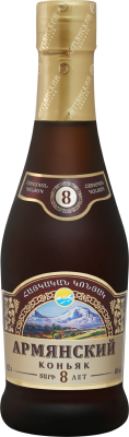 Бренди Веди-Алко Армянский 8 Лет 40% 0,25 л фото