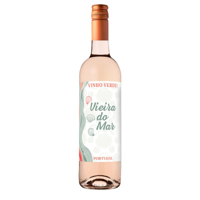 Вино Виейра Ду Мар Розе 2024 розовое полусухое 9,5% 0,75 л фото