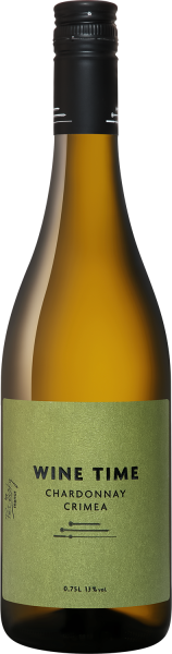 Вино Вейн унд Вассер Вайн Тайм Шардоне Крым 2022 белое сухое 13% 0,75 л фото