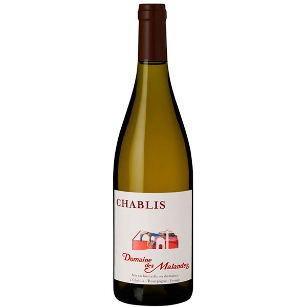 Вино Домен де Маланд Шабли 2023 белое сухое 12,5% 0,75 л фото