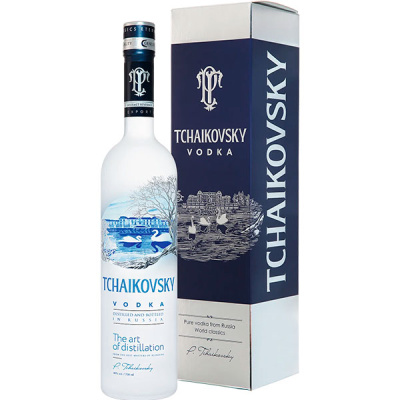 Водка Чайковский 40% 0,7 л в п/у фото