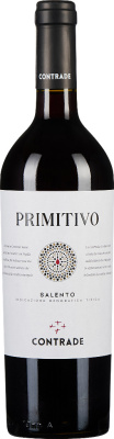 Вино Контраде Примитиво 2018 Красное Сухое 13,5% 0,75 л фото