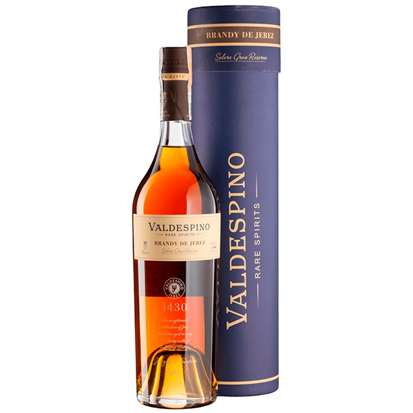 Бренди Вальдеспино Солера Гран Ресерва Бренди де Херес 42,5% 0,7 л в тубе фото