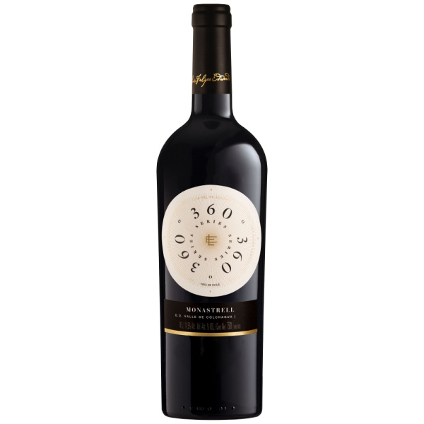 Вино Луис Фелипе Эдвардс 360° Монастрель Долина Кольчагуа 2018 красное сухое 14,5% 0,75 л фото