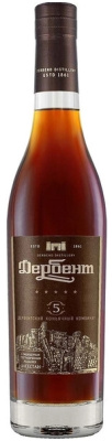 Коньяк Дербент 5 звездочек 40% 0,5 л фото