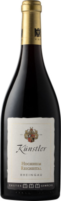 Вино Кюнстлер Хоххайм Райхесталь Шпетбургундер 2018 Красное Сухое 13,5% 0,75 л фото