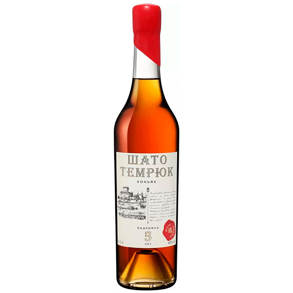 Коньяк Шато Темрюк 5 лет 40% 0,5 л фото
