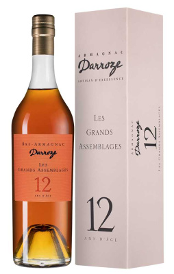 Арманьяк Дарроз Ле Гран Ассамбляж 12 лет Ба-Арманьяк в п/у 2008 43% 0,7 л фото