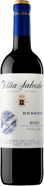 Вино Винья Сальседа Ресерва Риоха 2001 красное сухое 13% 0,75 л фото