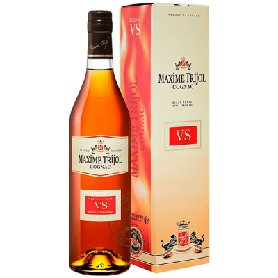 Коньяк Максим Трижоль ВС 40% 0,7 л в п/у фото