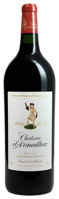 Вино Шато д' Армайяк Гран Крю Классе Пойяк 2017 красное сухое 13,5% 1,5 л фото