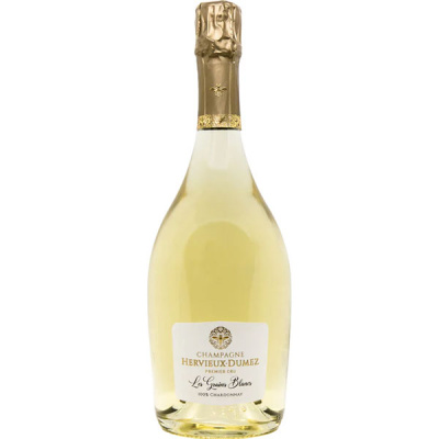 Вино игристое Эрвье-Дюме Ле Гран Блан Натюр белое брют 12% 0,75 л фото