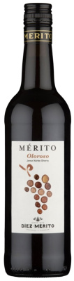Херес Мерито Олоросо 2018 18% 0,75 л фото