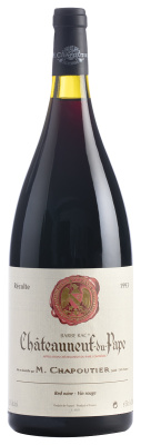 Вино М. Шапутье Барбе Рак Шатонёф-дю-Пап 1993 красное сухое 13,8% 1,5 л фото