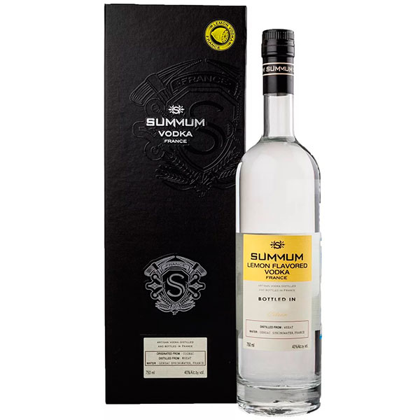 Водка Суммум Лимонная 40% 0,75 л в премиум п/у фото
