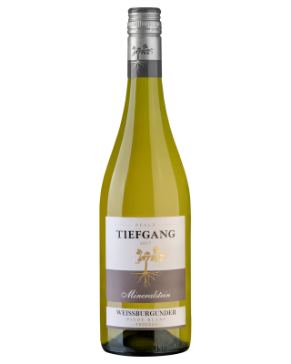 Вино Тиефганг Вайсбургундер Минералштейн 2023 белое сухое 11,5% 0,75 л фото